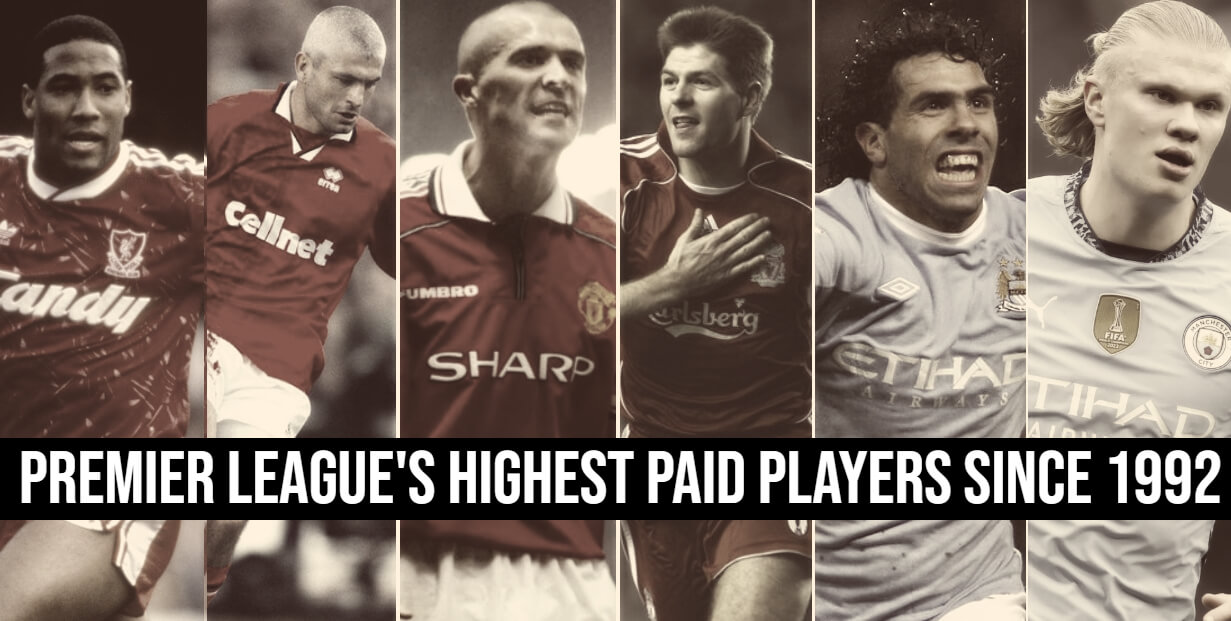 Highest Paid Players In Every Premier League Season 1992 To 2025
